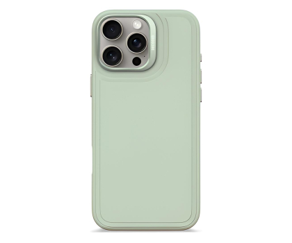 Etui do telefonów Decoded AntiMicrobial SiliconeStacks iPhone 16 Pro Max mist green D25IPO16PMBCST9MN
